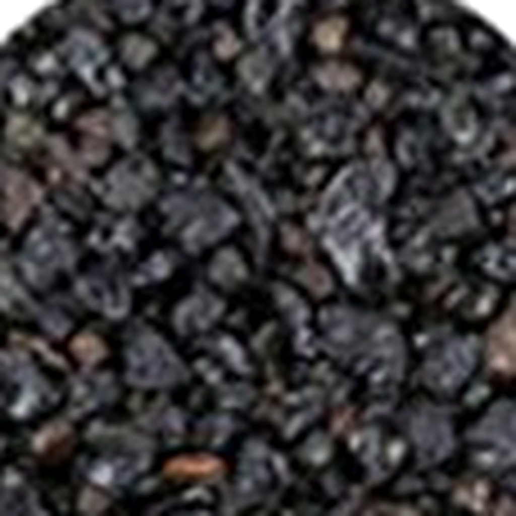 Jet Black (UV) resin bound aggregate sample